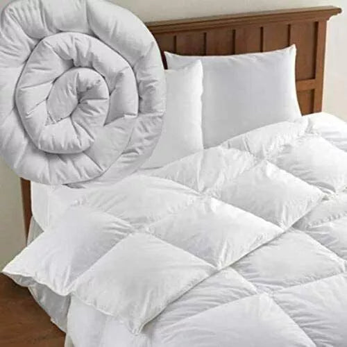 Luxury Duck Feather & Down Duvet Quilt With 100% Microfibre Cover All Tog Sizes
