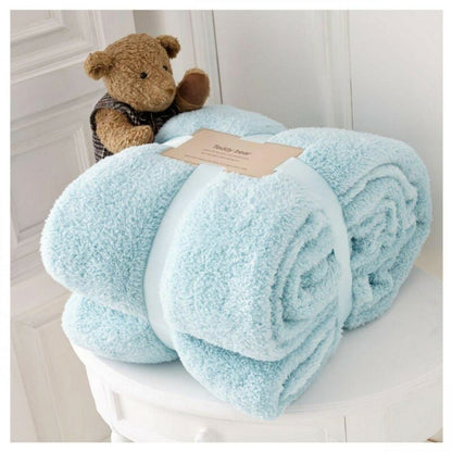 Teddy Throw 2 Sizes 14 Colours