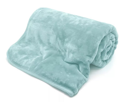 Faux Fur Fleece Throw Blanket 3 Sizes