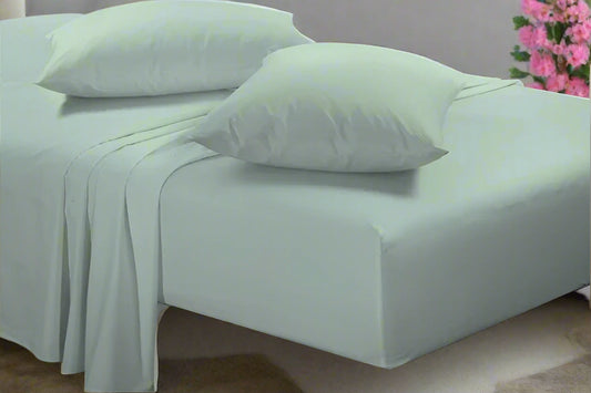 Easy Care Plain Percale Fitted Sheet 10" (25cm) 22 Colours