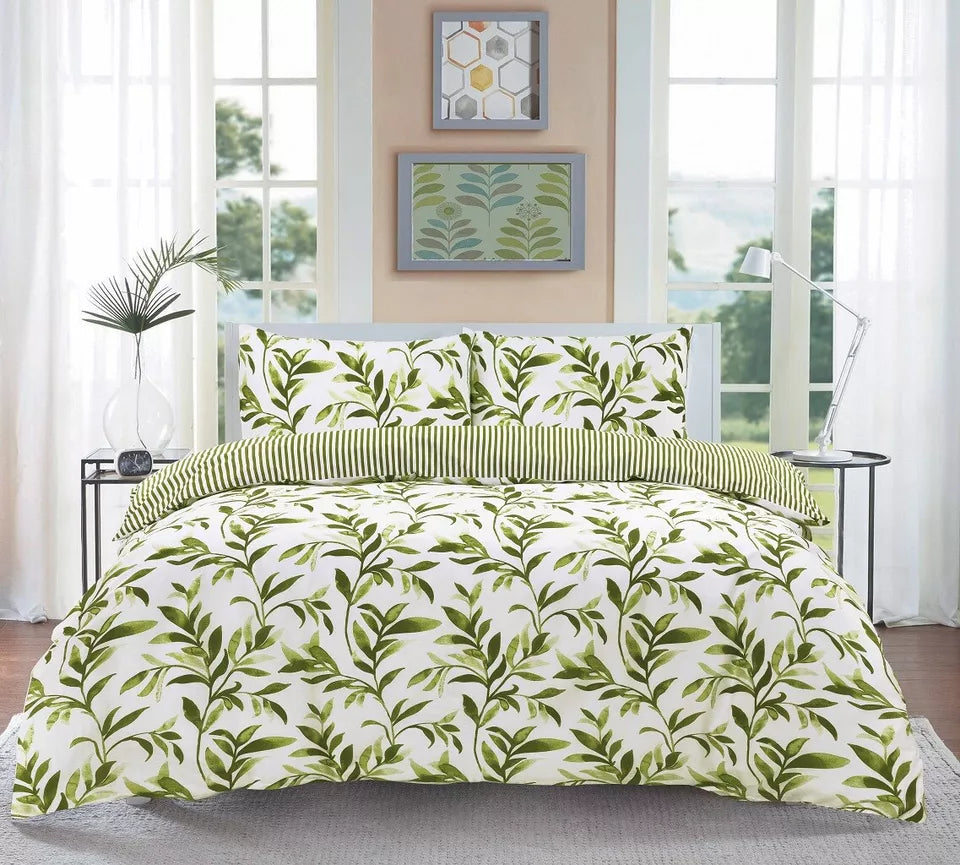 Reversible Multi Duvet Set Single Double King Size