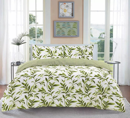 Reversible Multi Duvet Set Single Double King Size