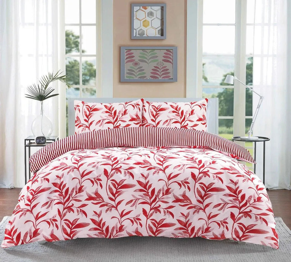 Reversible Multi Duvet Set Single Double King Size