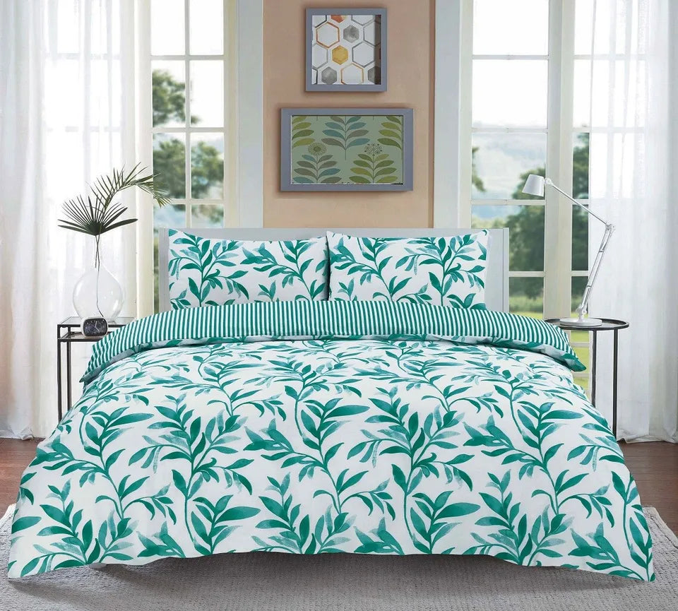 Reversible Multi Duvet Set Single Double King Size