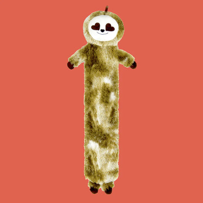 Extra Long 2L Hot Water Bottle with Plush Faux Fur Cover Durable Rubber for Muscle Pain Relief and Cosy Nights