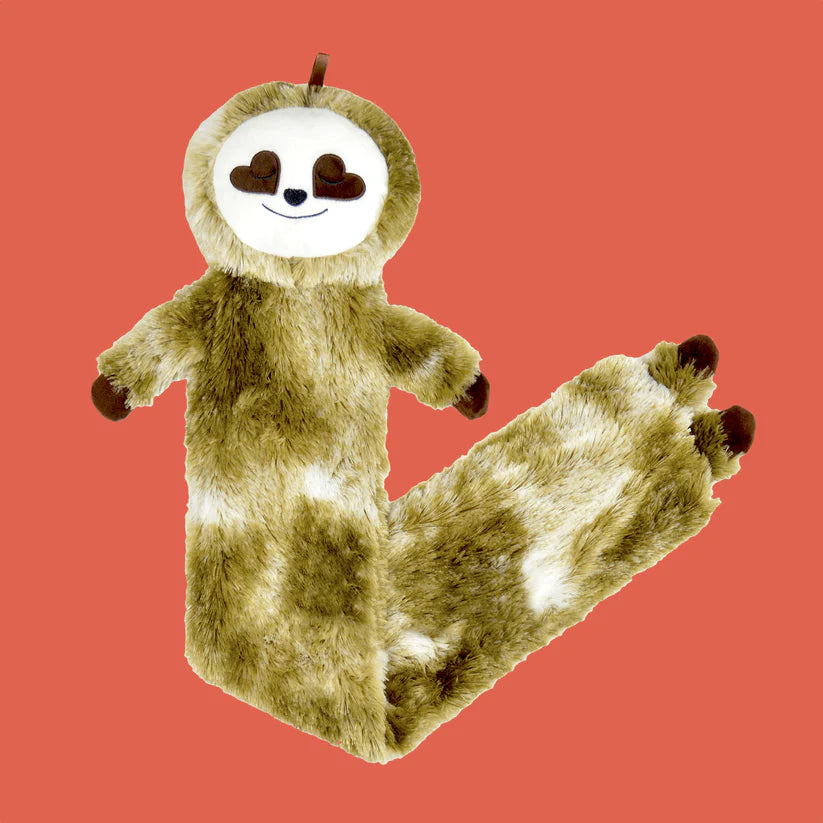 Extra Long 2L Hot Water Bottle with Plush Faux Fur Cover Durable Rubber for Muscle Pain Relief and Cosy Nights