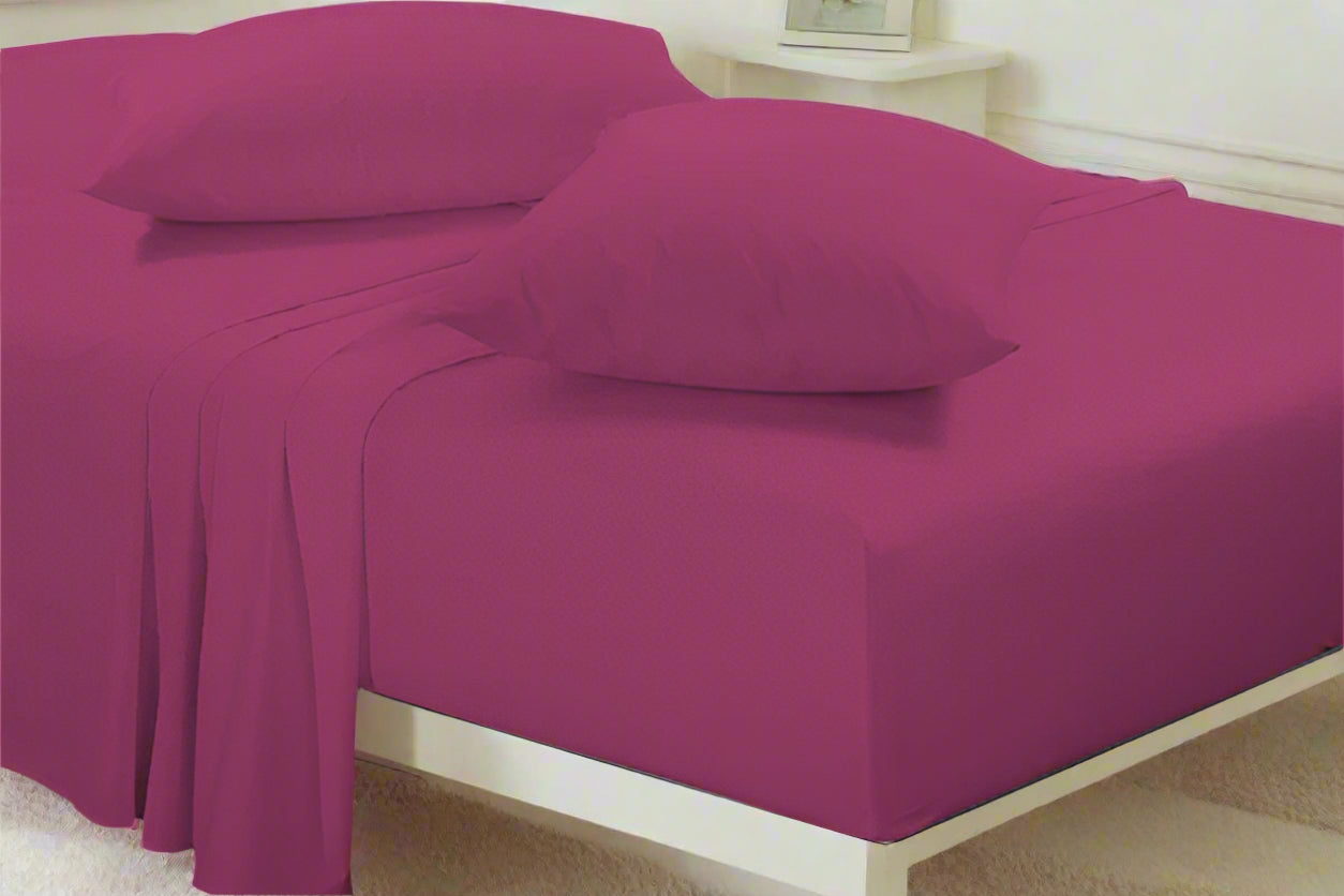 Easy Care Plain Percale Sheet Set 22 Colours