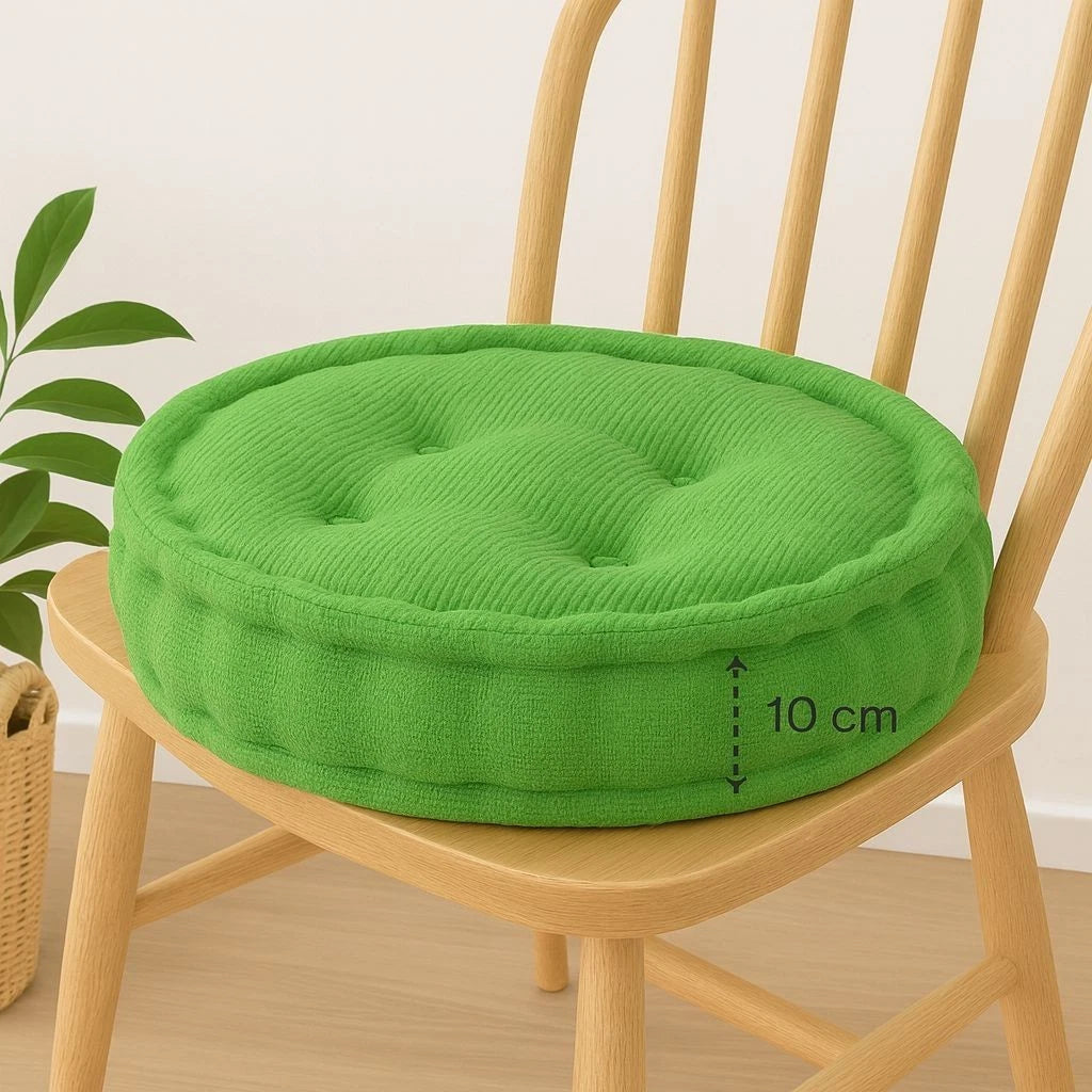 Round Textured Booster Pad Fleece Cover 7 Colours