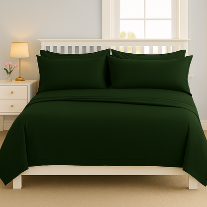 Luxury Percale 180 Thread Count Duvet Set 14 Colours