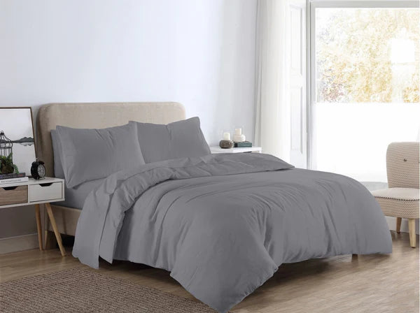 Flannelette 100% Soft Brushed Cotton Pillowcases 10 Colours