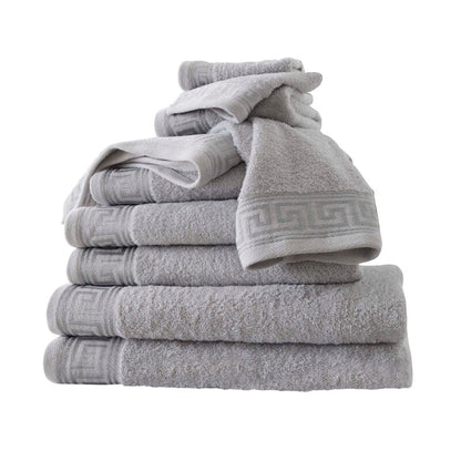 Greek Embroidered Towel Bale Set 3 Colours