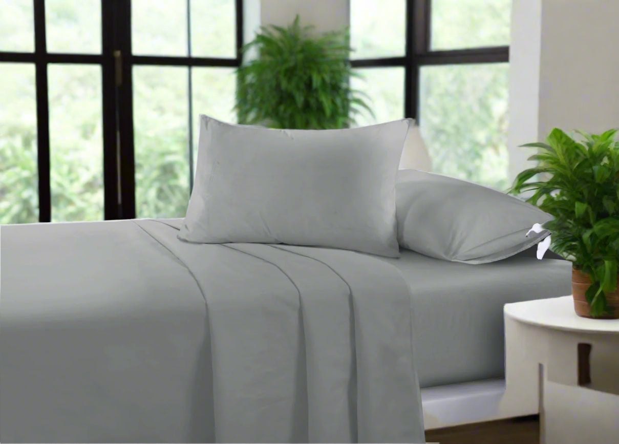 Ultra Soft Extra Deep Fitted Sheet 40cm (16") Depth 8 Colours