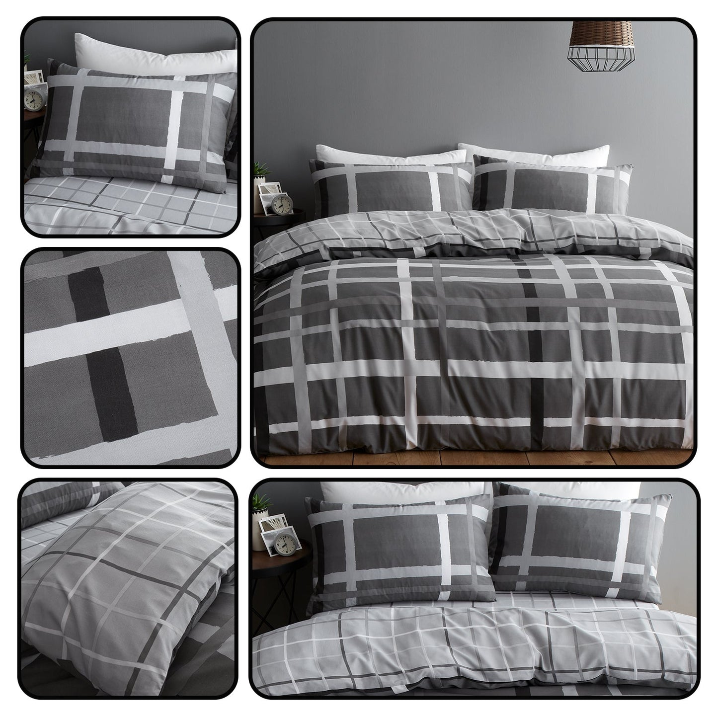 HAPPY DAZE STRIPE DUVET SET