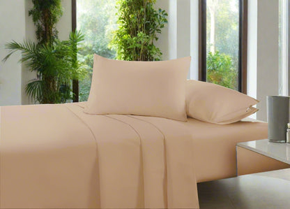 Easy Care Plain Percale Flat Sheet 22 Colours