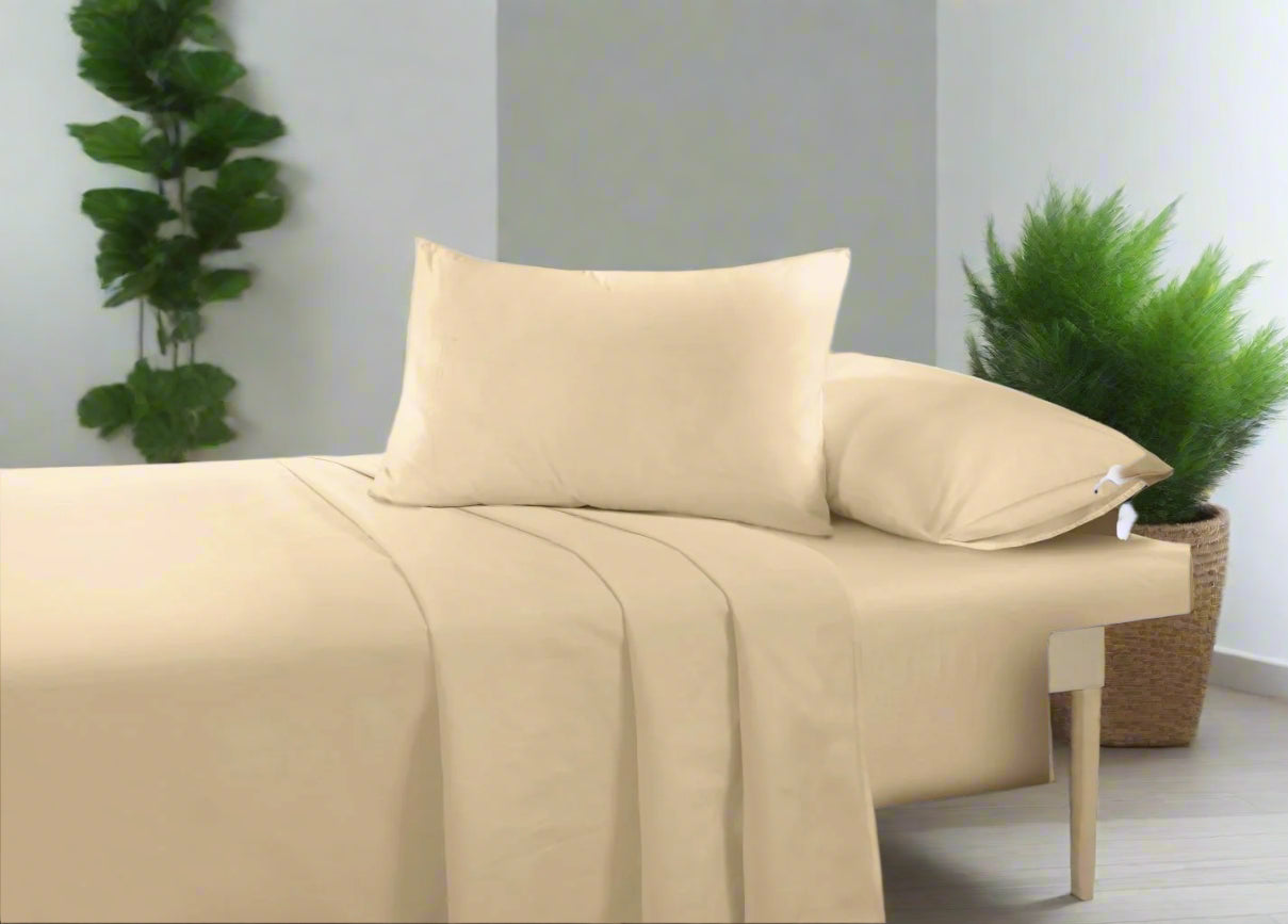 Ultra Soft Fitted Sheet 25 cm (10") Depth 6 Sizes 8 Colour