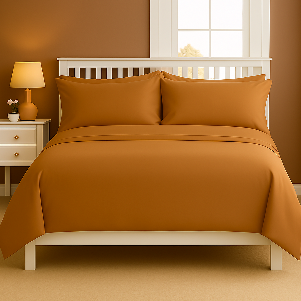Luxury Percale 180 Thread Count Duvet Set 14 Colours