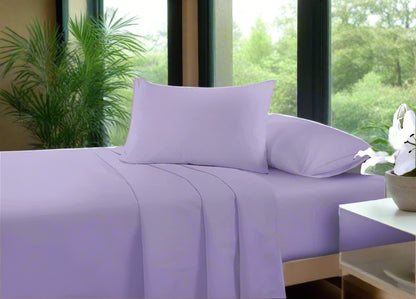 Easy Care Plain Percale Flat Sheet 22 Colours