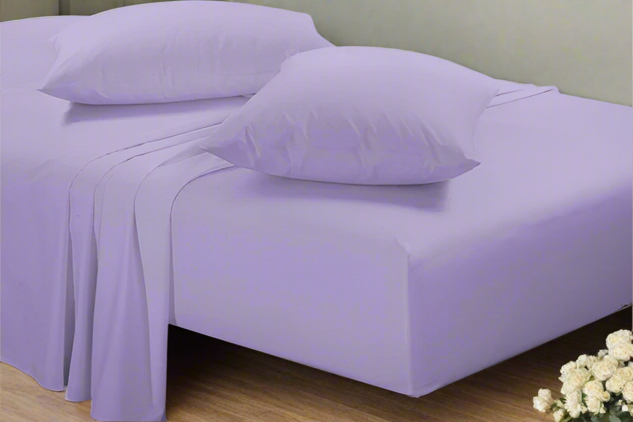Easy Care Plain Percale Sheet Set 22 Colours