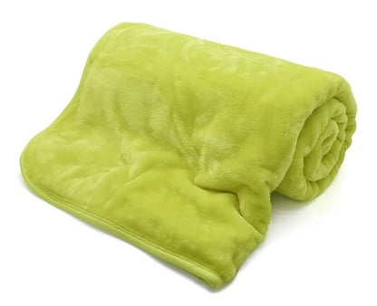 Faux Fur Fleece Throw Blanket 3 Sizes