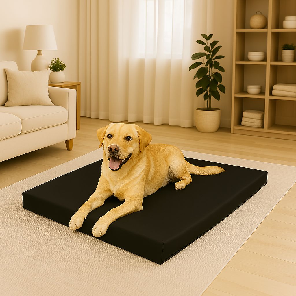 Waterproof Foldable Floor Cushion with Removable Zipped Cover – Available in 6 Colours