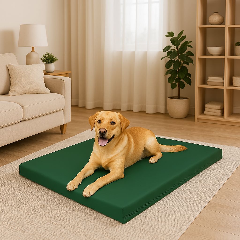 Waterproof Foldable Floor Cushion with Removable Zipped Cover – Available in 6 Colours