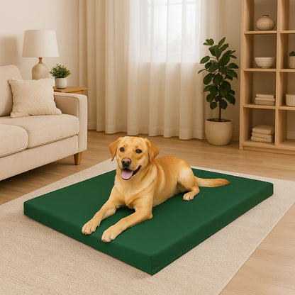 Waterproof Foldable Floor Cushion with Removable Zipped Cover – Available in 6 Colours