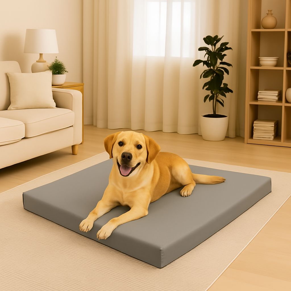 Waterproof Foldable Floor Cushion with Removable Zipped Cover – Available in 6 Colours