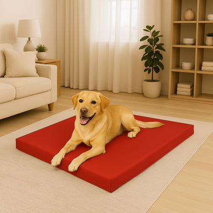 Waterproof Foldable Floor Cushion with Removable Zipped Cover – Available in 6 Colours