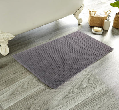 Luxe Ultra-Soft Deep Cotton Pile Bathmats Handcrafted Eco-Friendly Absorbent