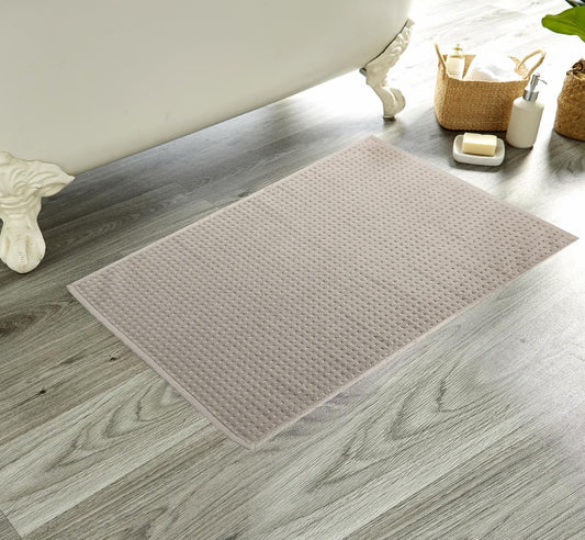 Luxe Ultra-Soft Deep Cotton Pile Bathmats Handcrafted Eco-Friendly Absorbent