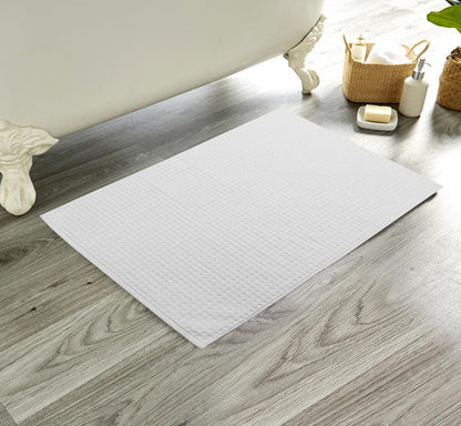 Luxe Ultra-Soft Deep Cotton Pile Bathmats Handcrafted Eco-Friendly Absorbent