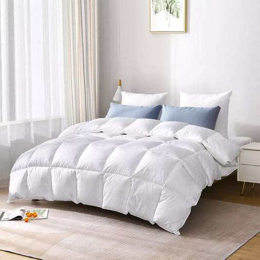 Luxury Duck Feather & Down Duvet Quilt With 100% Microfibre Cover All Tog Sizes