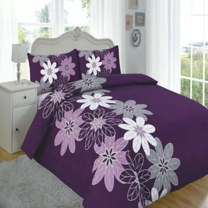 PolyCotton Duvet Cover Set Bedding Set Quilt Cover with Pillowcase