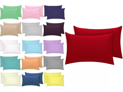Easy Care Pillowcase Pair 22 Colours