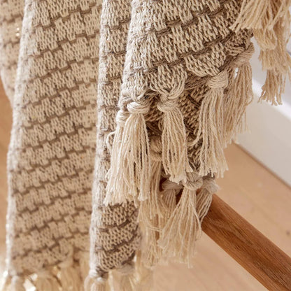 Marrakesh Eco-Friendly Super Soft Cotton Throws Lightweight Sustainable Recycled Cotton