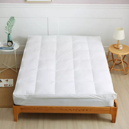 Mattress Topper Duck Feather & Down 7cm Extra Deep Luxury Down Topper All Sizes