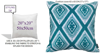 Meze Teal Waterproof Outdoor Cushions