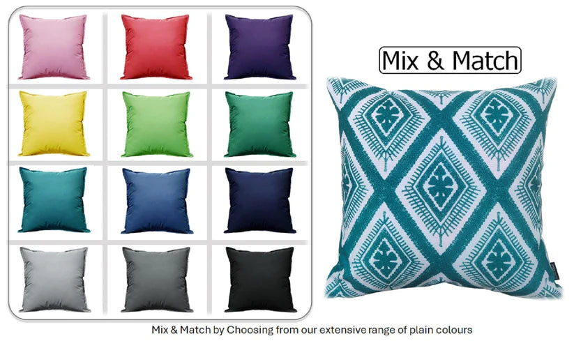 Meze Teal Waterproof Outdoor Cushions