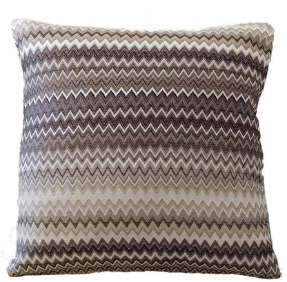 Mia Bohemian Throw Blanket with Tribal Striped Pattern and Tasselled Edges
