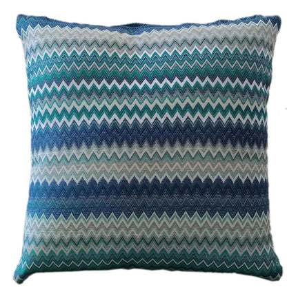 Mia Bohemian Throw Blanket with Tribal Striped Pattern and Tasselled Edges
