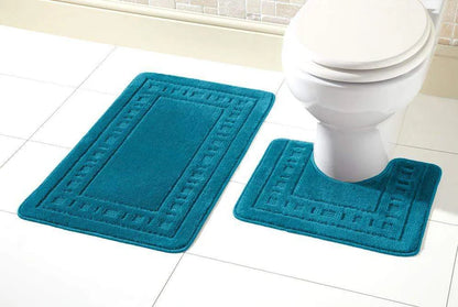 Miami Bath Mat Set Luxurious Ultra-Absorbent Non-Slip Bathroom Rug