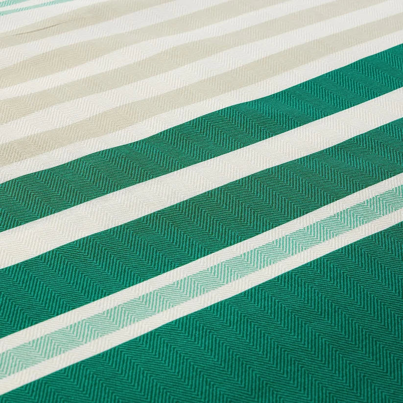 Miami Stripes Reversible Duvet Cover Set Hypoallergenic High-Quality Cotton Blend Bedding