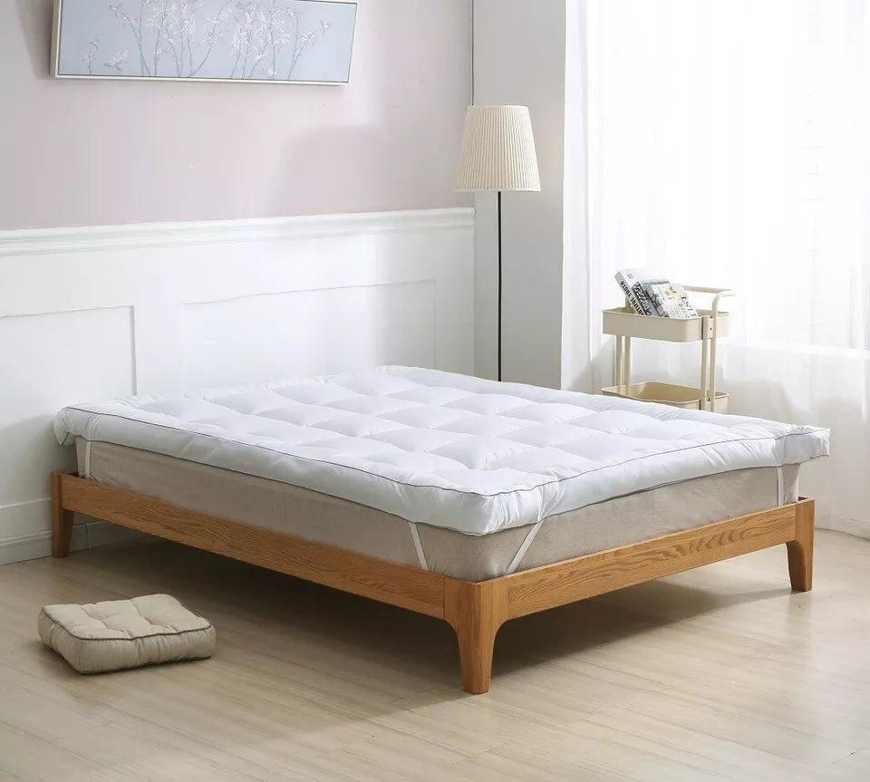 Mattress Topper Micro-Gel 10cm / 4" & Micro-Fibre Filling Luxury Hotel Quality