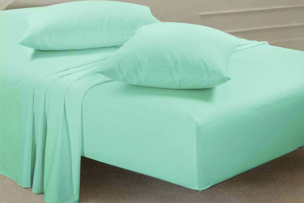Easy Care Plain Percale Sheet Set 22 Colours