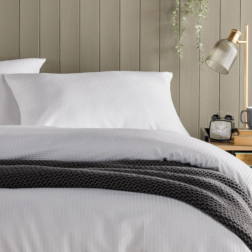 Monaco Seersucker Duvet Cover Set Super Soft