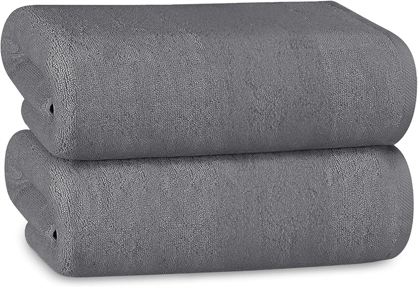 Multi-Pack Hotel Bath Sheets 500gsm Super Absorbent Quick Dry Soft Cotton