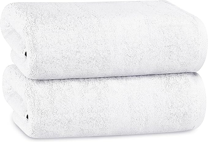 Multi-Pack Hotel Bath Sheets 500gsm Super Absorbent Quick Dry Soft Cotton