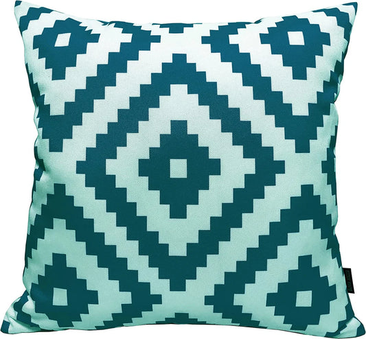 Nairobi Teal Outdoor Waterproof Cushions
