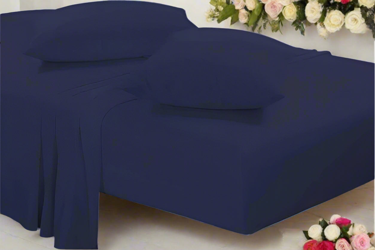 Easy Care Plain Percale Sheet Set 22 Colours