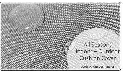 Outdoor Waterproof Cushions for Patios Gardens and Indoor Use Vibrant Colours Durable Weather-Resistant